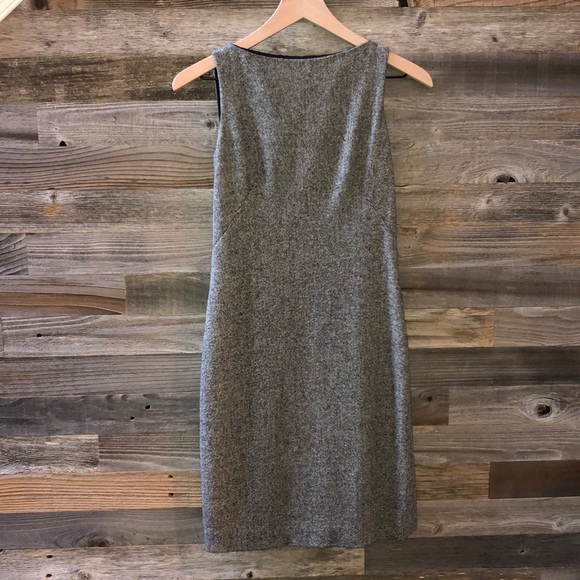 Theory Dresses & Skirts - Theory Wool Midi Sleeveless Sheath Dress 0